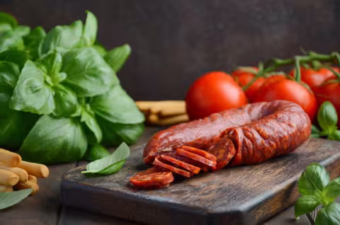Brochettes d’artichauts et chorizo