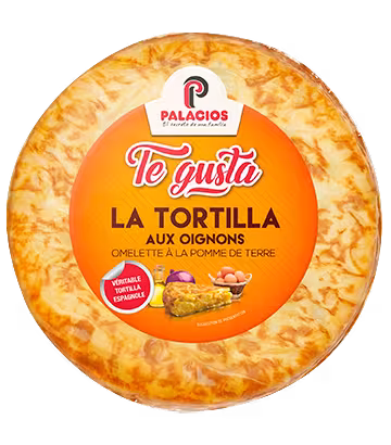 Tortilla aux pomme de terre aux oignons 500g