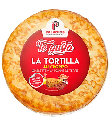 Tortilla au chorizo doux 500 g