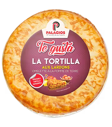 Tortilla aux lardons 500g