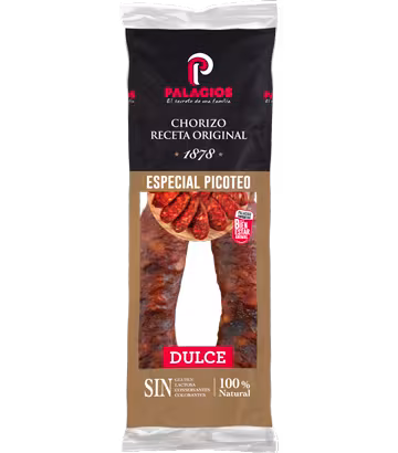 Chorizo especial de picoteo dulce