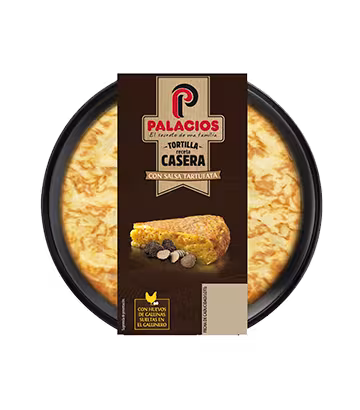 Tortilla Receta Casera Palacios con Salsa Tartufata 300gr