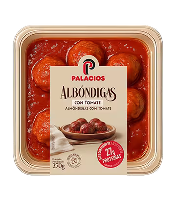 Albóndigas con tomate