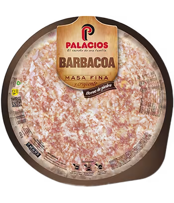 Pizza Masa Fina Barbacoa