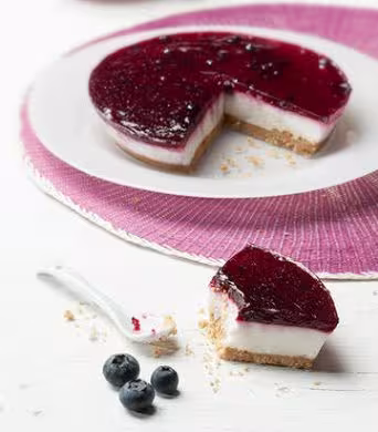Tarta Queso Arándanos